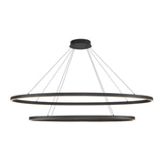 Ovale 53" 2-Layer Pendant in Black