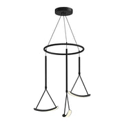 Mobil 27" Pendant in Black