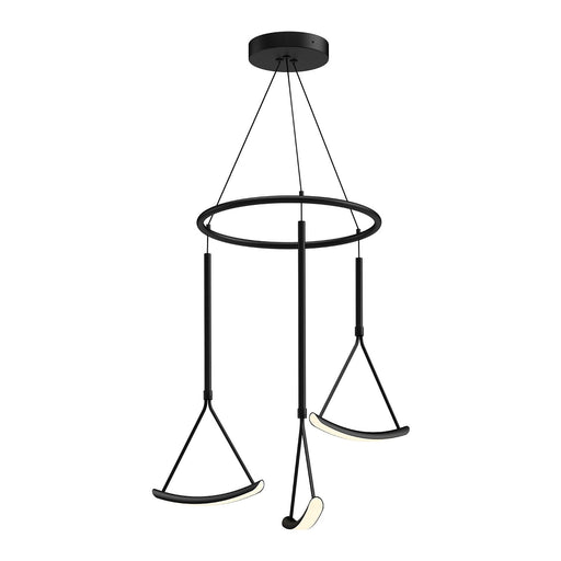 Mobil 27" Pendant in Black