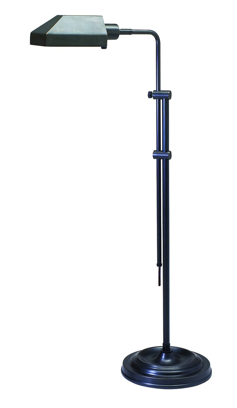 Coach Adjustable Pharmacy Floor Lamp in Oil Rubbed Bronze