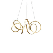 Synergy 24" Pendant in Antique Brass