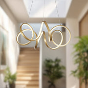 Synergy 24" Pendant in Antique Brass