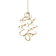 Synergy 34" Pendant, 24" Diameter in Antique Brass