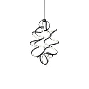 Synergy 34" Pendant, 24" Diameter in Black
