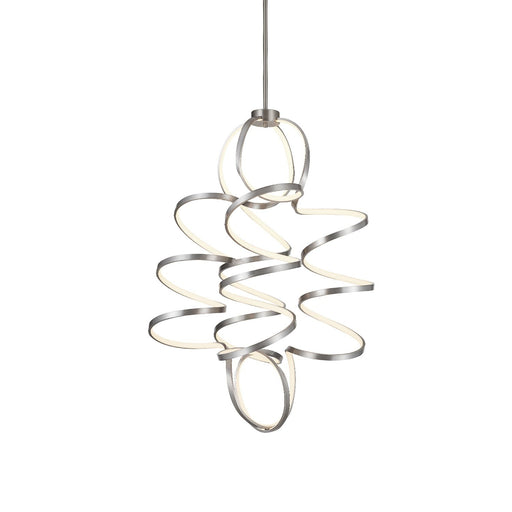 Synergy 41" Pendant in Antique Silver