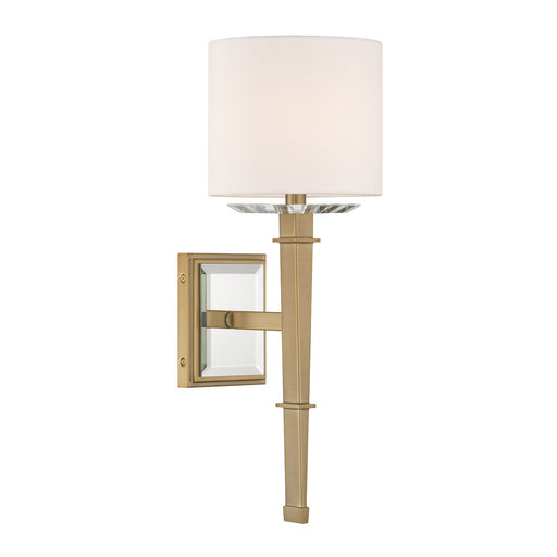 Clifton 1 Light 8" Sconce in Aged Brass