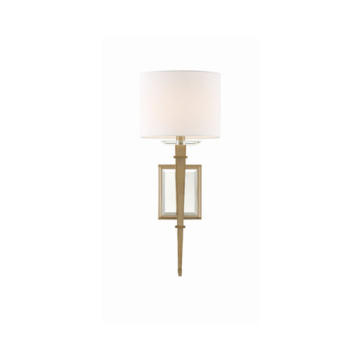 Clifton 1 Light 8" Sconce in Aged Brass