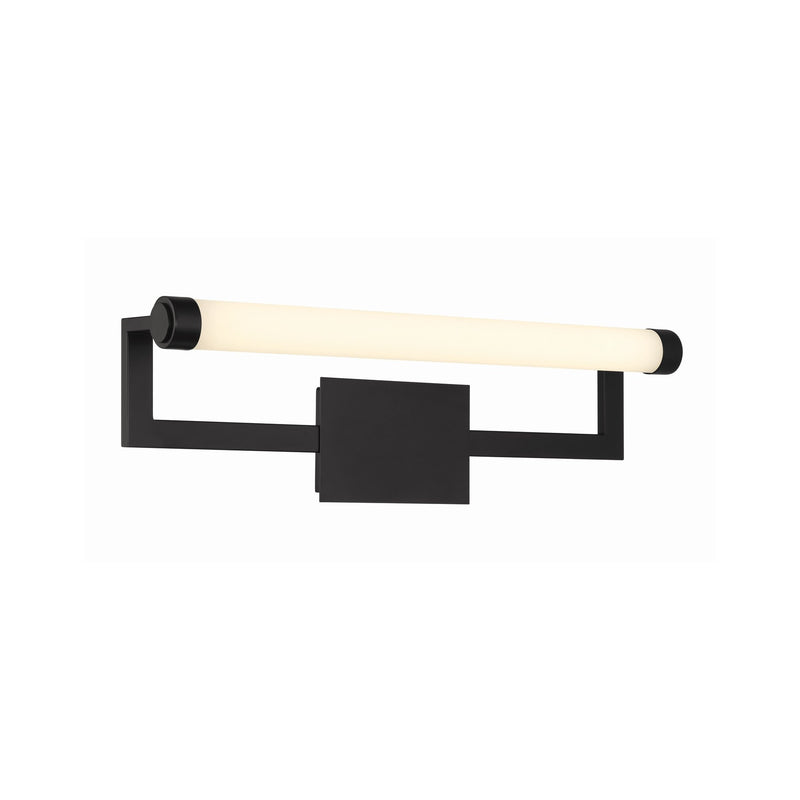 Clinton 1 Light 26.25" Integrated LED Picture Light in Matte Black