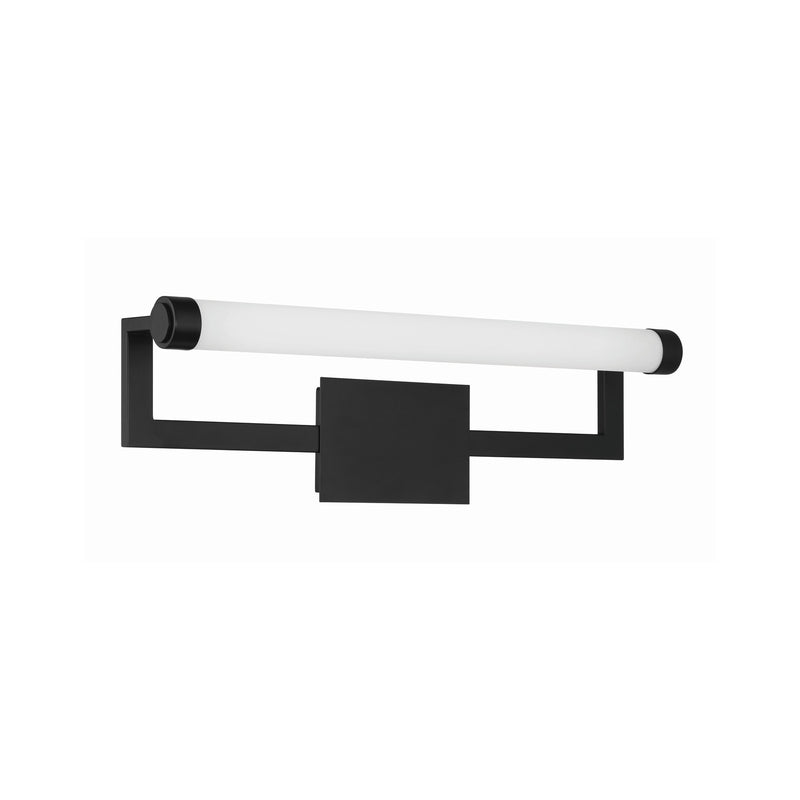 Clinton 1 Light 26.25" Integrated LED Picture Light in Matte Black
