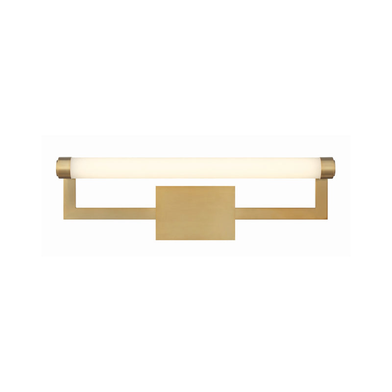 Clinton 1 Light 26.25" Integrated LED Picture Light in Vibrant Gold