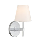 Colton 1 Light 6" Sconce in Polished Chrome