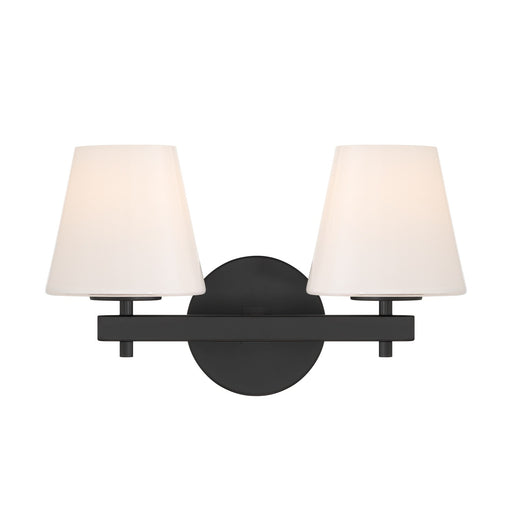 Colton 2 Light 16" Sconce in Black