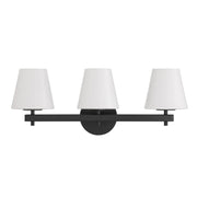 Colton 3 Light 24.5" Bathroom Vanity in Black