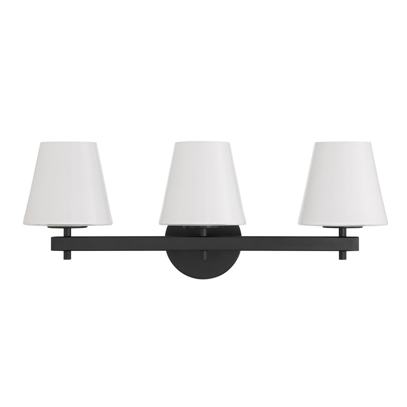 Colton 3 Light 24.5" Bathroom Vanity in Black