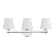 Colton 3 Light 24.5" Bathroom Vanity in Polished Chrome