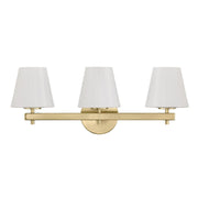 Colton 3 Light 24.5" Bathroom Vanity in Vibrant Gold