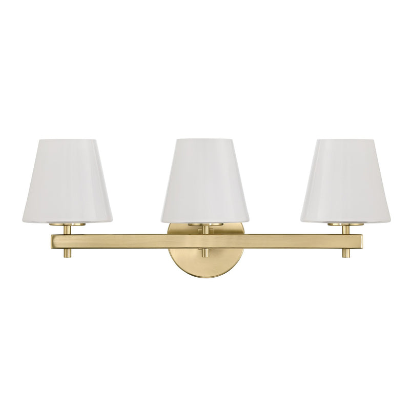 Colton 3 Light 24.5" Bathroom Vanity in Vibrant Gold