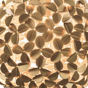 Cora 1 Light 13" Pendant in Soft Gold