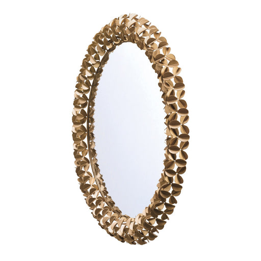 Cora 30" Mirror in Soft Gold
