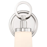 Calvin 1 Light 4.75" Integrated LED Sconce in Polished Nickel