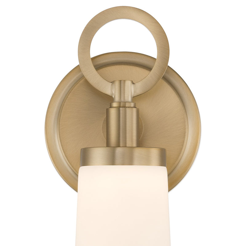 Calvin 1 Light 4.75" Integrated LED Sconce in Vibrant Gold