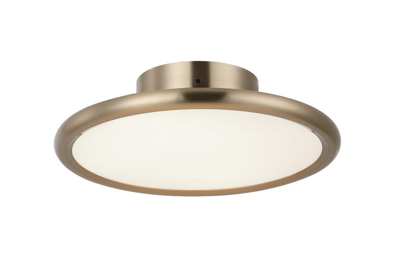 Piper 12" LED Wall / Ceiling Light in Champagne Gold