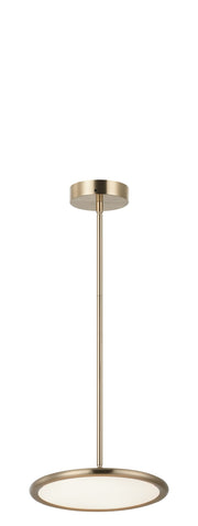 Piper 12" LED Wall / Ceiling Light in Champagne Gold