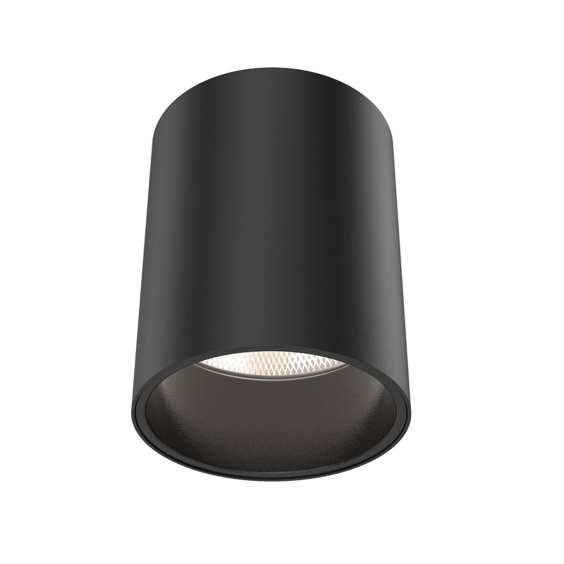Focus 5" Cylinder Flush Mount in Black