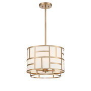 Danielson 4 Light 16.75" Chandelier in Vibrant Gold