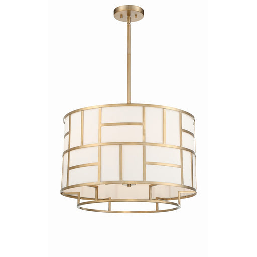 Danielson 6 Light 24.75" Chandelier in Vibrant Gold