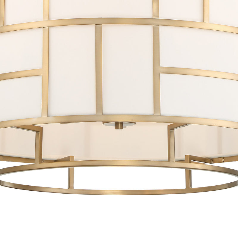 Danielson 6 Light 24.75" Chandelier in Vibrant Gold