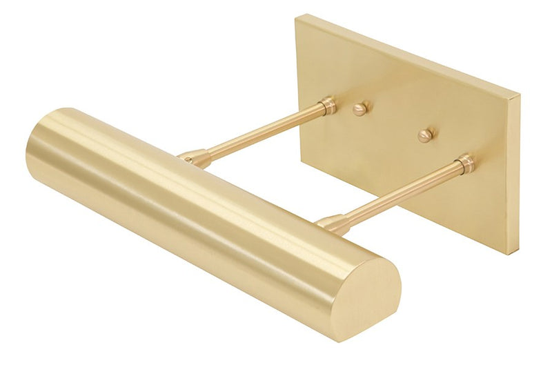 Classic Contemporary 12" LED Direct Wire Picture Light in Satin Brass