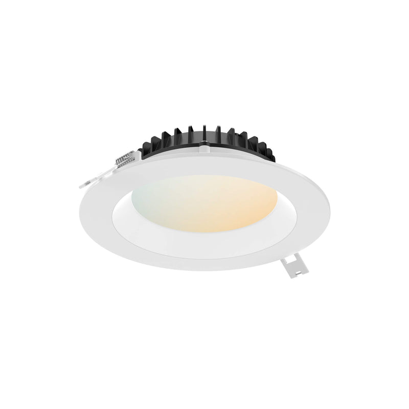Etch Pro 6" Round Smart Regressed Recessed Light in White