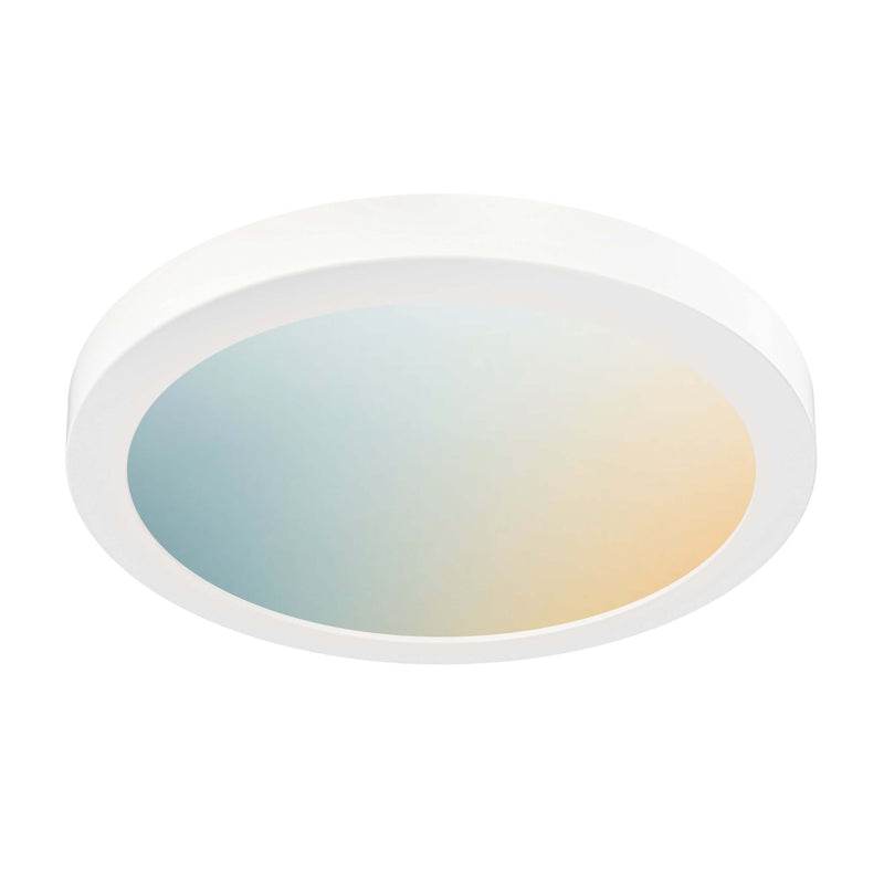 Radiance Pro 12" Smart Round LED Flush Mount in White