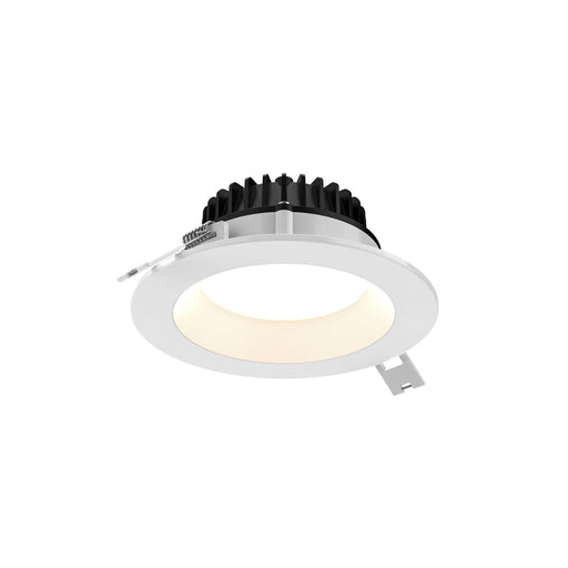 Etch 4" Round Regressed Panel Recessed Light in White