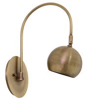 Halo LED Direct Wire Picture Light in Antique Brass