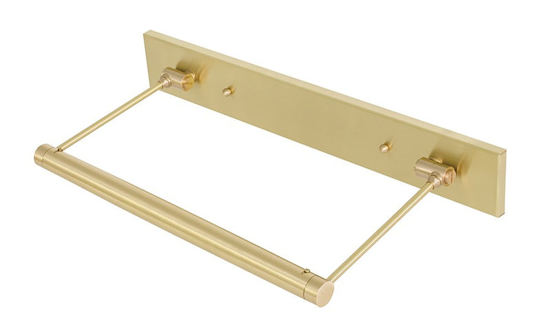 Mendon 15" LED Direct Wire Picture Light in Satin Brass