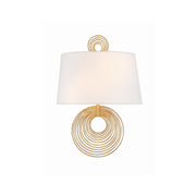 Doral 2 Light 9.5" Sconce in Renaissance Gold