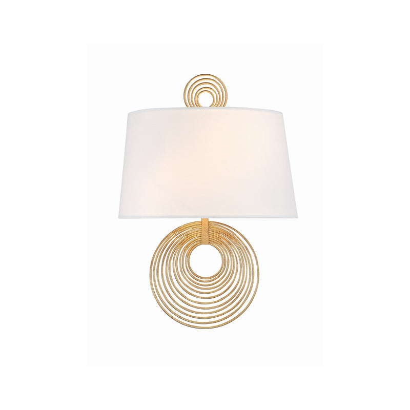 Doral 2 Light 9.5" Sconce in Renaissance Gold