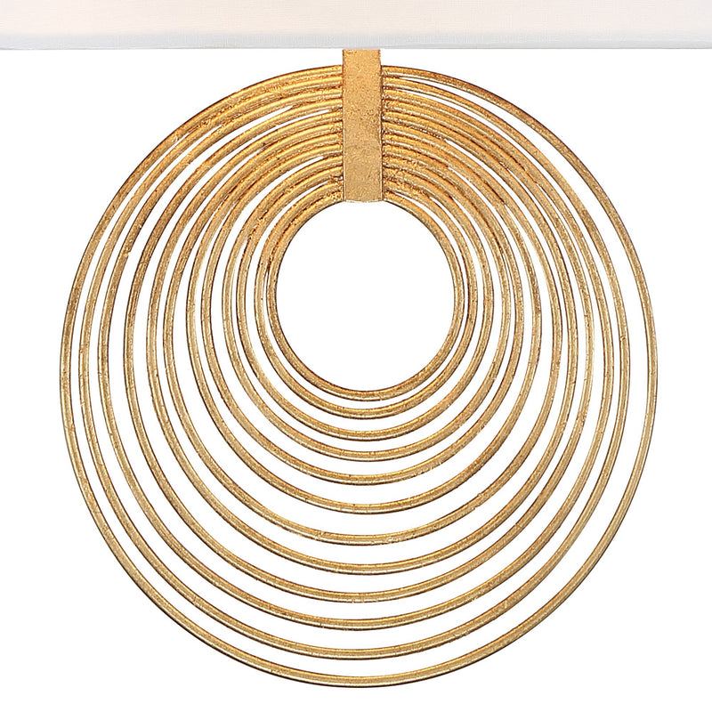 Doral 2 Light 9.5" Sconce in Renaissance Gold