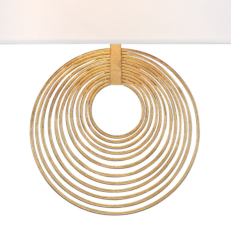 Doral 2 Light 9.5" Sconce in Renaissance Gold