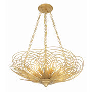 Doral 6 Light 24" Pendant in Renaissance Gold