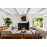 Doral 6 Light 24" Pendant in Renaissance Gold in a room setting