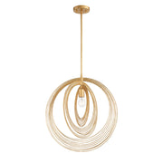 Doral 1 Light 20" Pendant in Renaissance Gold
