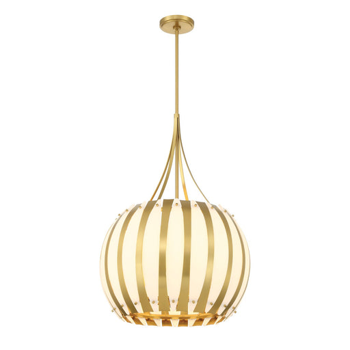 Daria 5 Light 20.5" Pendant in Luxe Gold