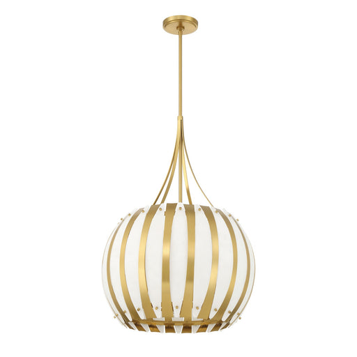 Daria 5 Light 20.5" Pendant in Luxe Gold