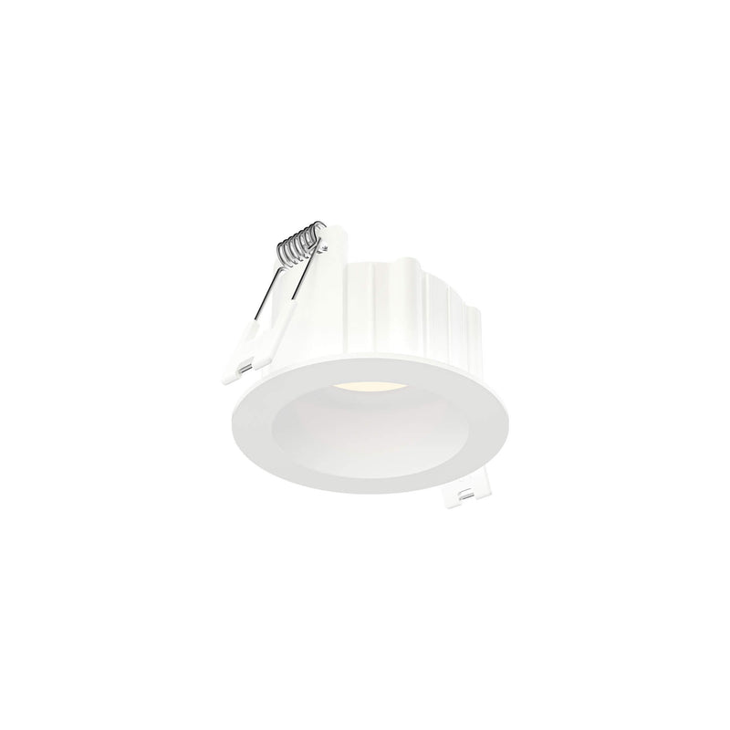 Notch 2" Round Regressed Panel Recessed Light in White