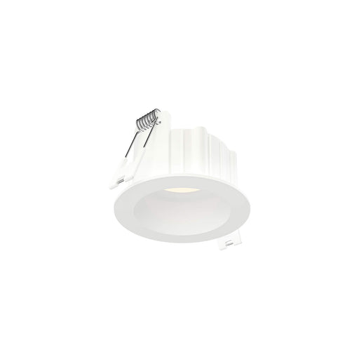 Notch 2" Round Regressed Panel Recessed Light in White