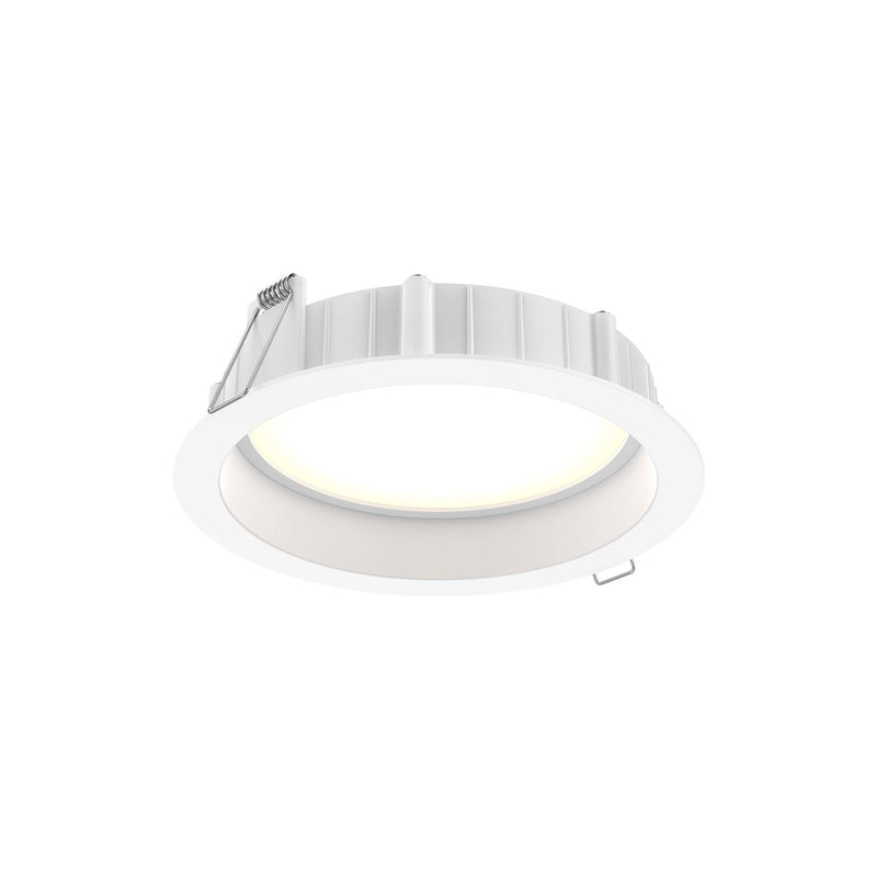 Notch 6" Round Regressed Panel Recessed Light in White