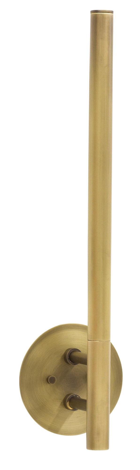 Slim-Line 19" LED Direct Wire Wall Sconce in Antique Brass